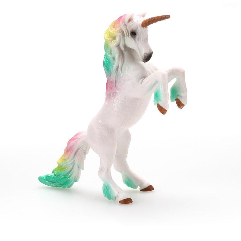 Kolorowa Zabawka Jednorożec Symulacja Mini Model Zwierzęcia Jednorożce Latający Koń Figurka Model Dzikie Figurki Zabawki Edukacyjne dla Dzieci Figurka