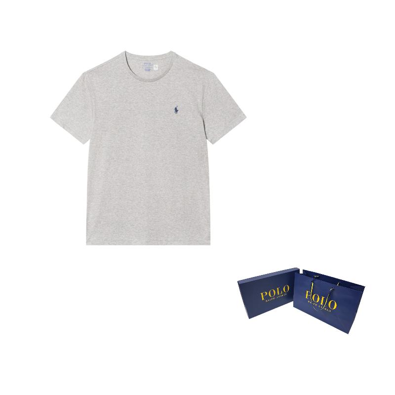 Polo Ralph Lauren Crewneck T-Shirt mit gesticktem Logo 710707087-006
