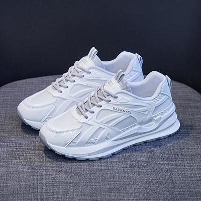 Casual Dames Sneakers 2024 Lente Herfst Dames Platform Ademend Mesh Platte Gevulkaniseerde Hardloop Sportschoenen Zapatos De Mujer