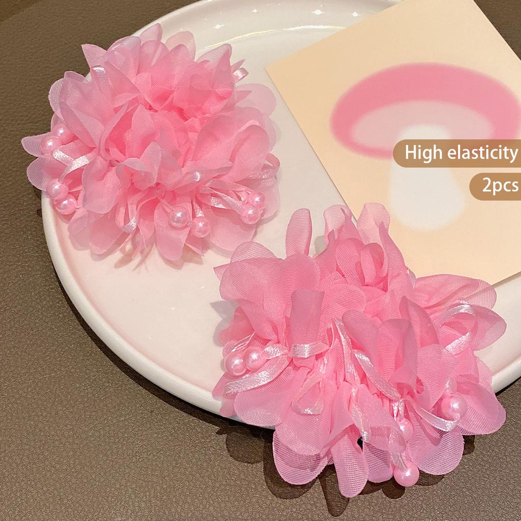 2pcs Girl'S Cute Pink Headband, Princess Style Sweet Hair Accessory, Children'S Versatile Hair Accessory Without Damaging Hair