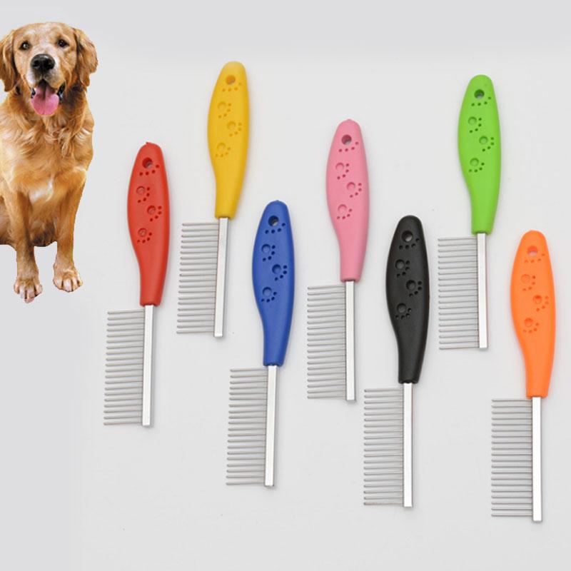 Buy 1 Pc Cute Dog Paw Print Pet Brush Cat Dog Hair Removal Comb Pet Supplies at affordable