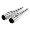 Motorcycle 4" Megaphone Slip-On Mufflers Exhaust For Harley Touring Road King Road Glide 1995-2016 2008