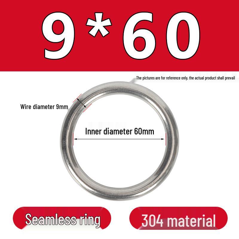 Stainless Steel Seamless O-Ring: Corrosion-Resistant Accessory for Handbags and Pet Gear