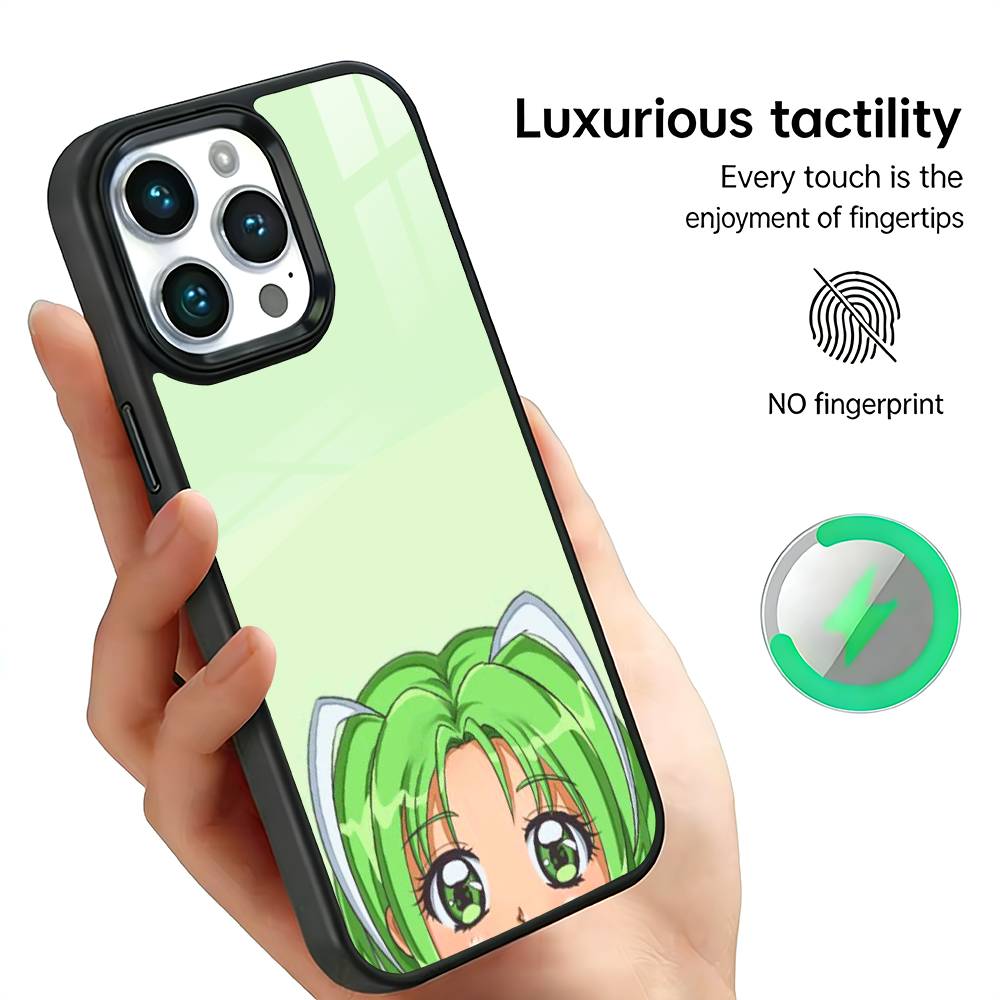 Tokyo M-Mew M-Mew Magisches Mädchen Handyhülle Für iPhone17,16,15,14,13,12,11 Plus,Pro Max, Neues Magnetisches Kabelloses Laden