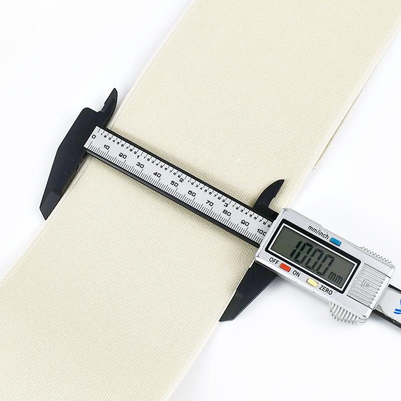 1-5M Meetee Elastici Larghi 10cm per Cucito Vita Elastico di Gomma Elastici Yoga Nastro Fai da Te Cintura a Molla Accessori da Cucito