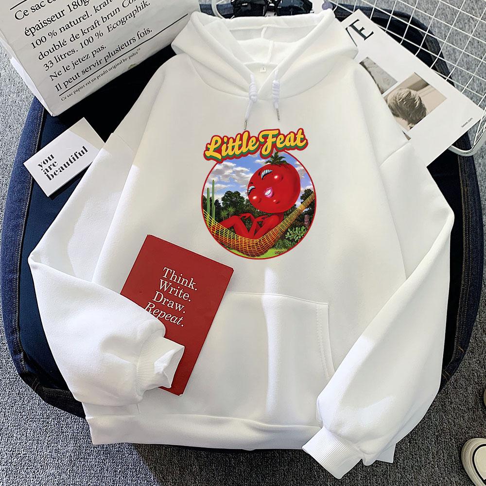 Little Feat Tomaten Grafik Hoodies Moletom Feminino Damen Herren Winter Bequeme Sweatshirts Gothic Mode Druck Sudaderas