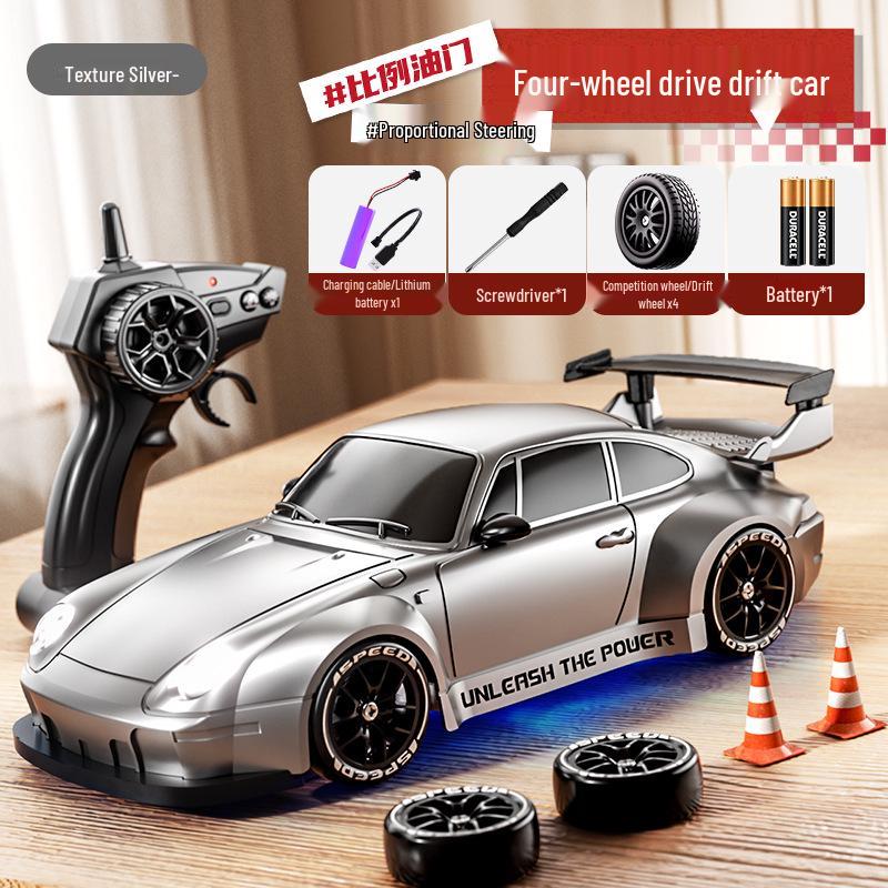 Professional Porsche-Inspired High-Speed RC Drift Car for Kids - 4WD Racing Toy