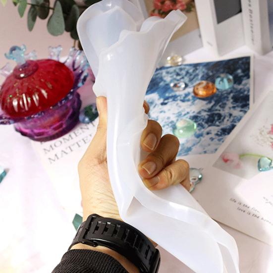 Serving Tray Mold DIY Smooth Surface Silicone Practical Object Resin Epoxy Mold for Craft Making