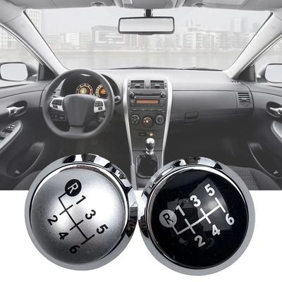 1x Car Gear Shift Knob Emblem Cap Cover Accessories for TOYOTA Corolla 1.8MT 2007-2013/ RAV4 AVENSIS YARIS D4D URBAN ALTIS SCION
