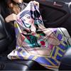 K-POP Anime Girls Group  Four Seasons Soft Warm Blanket  All-Season Thick Knit Polyester Bedspread for Bed, Camping, Travel  Perfect Gift