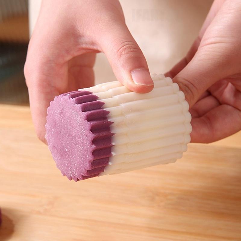 Abnehmbare 2-in-1 Gebäckform Stempel Mondkuchenform Gebäck Kuchen Dekoration Werkzeug Handdruck Heim DIY Party Backen Keksformen 1
