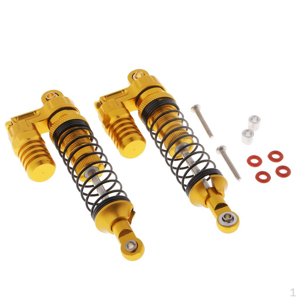 1/10 RC Buggy Cars 2Pcs Adjustable Suspension Shock Absorber For Axial SCX10