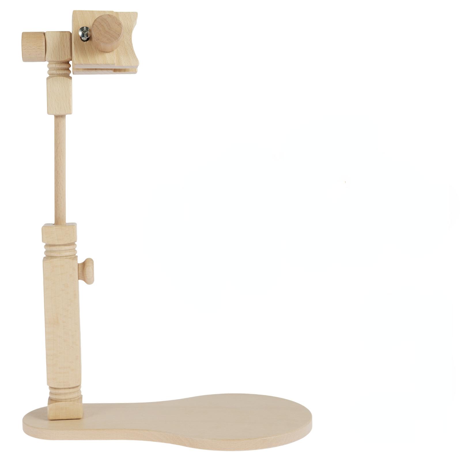 

Деревянная подставка для вышивания Пяльцы для вышивания Подставка для вышивания крестом без рук Вращающийся на 360° держатель пялец для вышивания Держатель для вышивания крестом