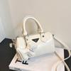 Printed Handbag Boston Bag Women's  New Korean Fashion Versatile Crossbody Bag Premium Pillow Bag