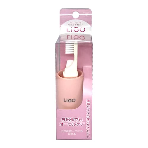 

Набор зубной пасты LIGO с мини-чашкой, розовый, LG500P