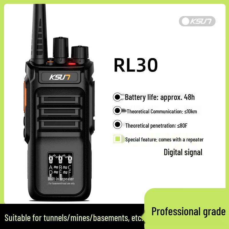 KSUN RL30 High-Power Long-Range Two-Way Radio (CN version)