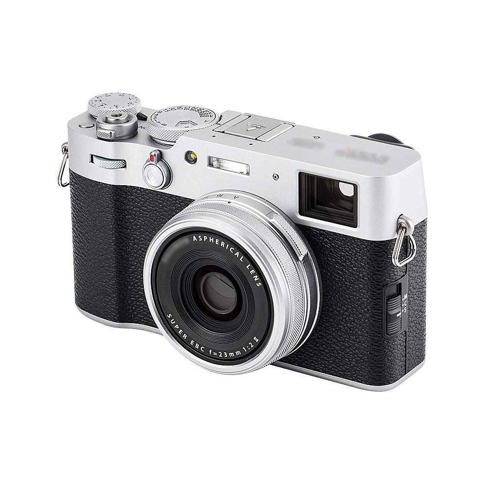 JJC 2 Piece Hot Shoe Cover Fujifilm Fuji GFX100SII X100VI GFX100 II X100V GFX50SII GFX50S GFX100S GFX100 Compatible Silver X-M5 X-T50 X-T5 X-S10 X-T4