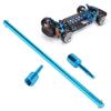 Aluminium Alloy Propeller Joint and Shaft Set for Tamiya TT01 RC Car Upgrade Modification