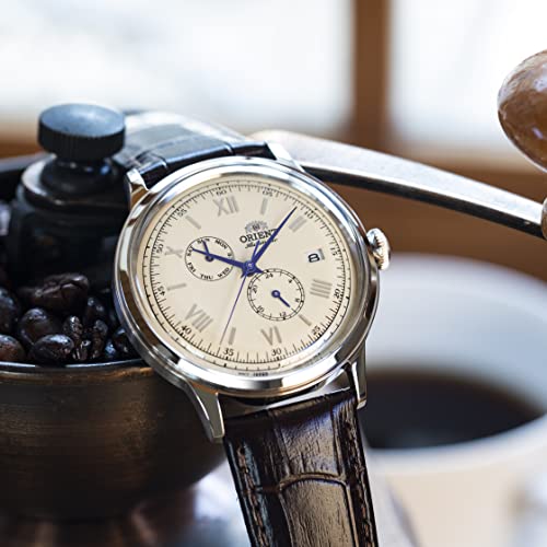 Orient ORIENT Bambino Automatikuhr, mechanisch, automatisch, inländische Herstellergarantie, RN-AK0702Y, Herren, Elfenbein