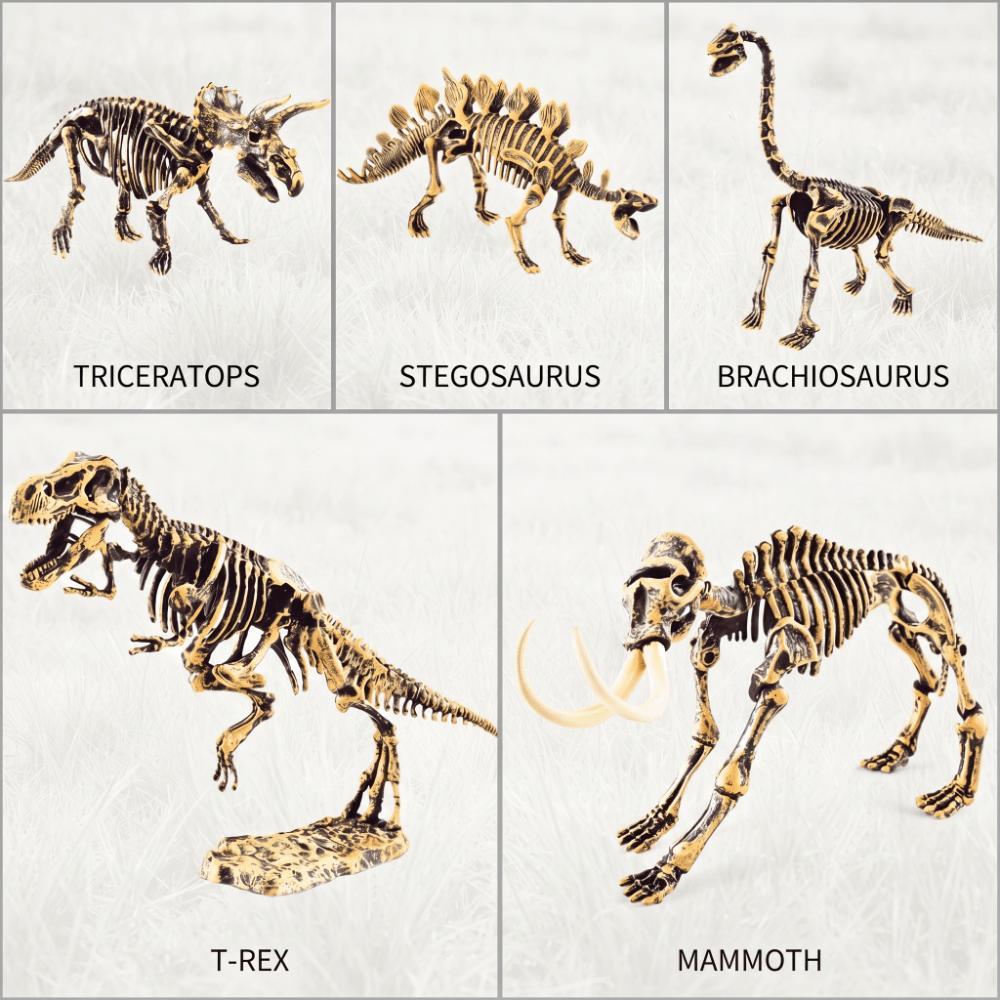 Luminous Archaeology Excavation Toys DIY Dinosaur Skeleton Model Dinosaur Excavation Toys  Kids
