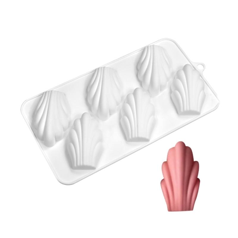 

Savarin/Madeleine Silicone Mold Baking Tool Mousse Cake Decorating Mold for Making Chocolate, Candy, Candle, Soap