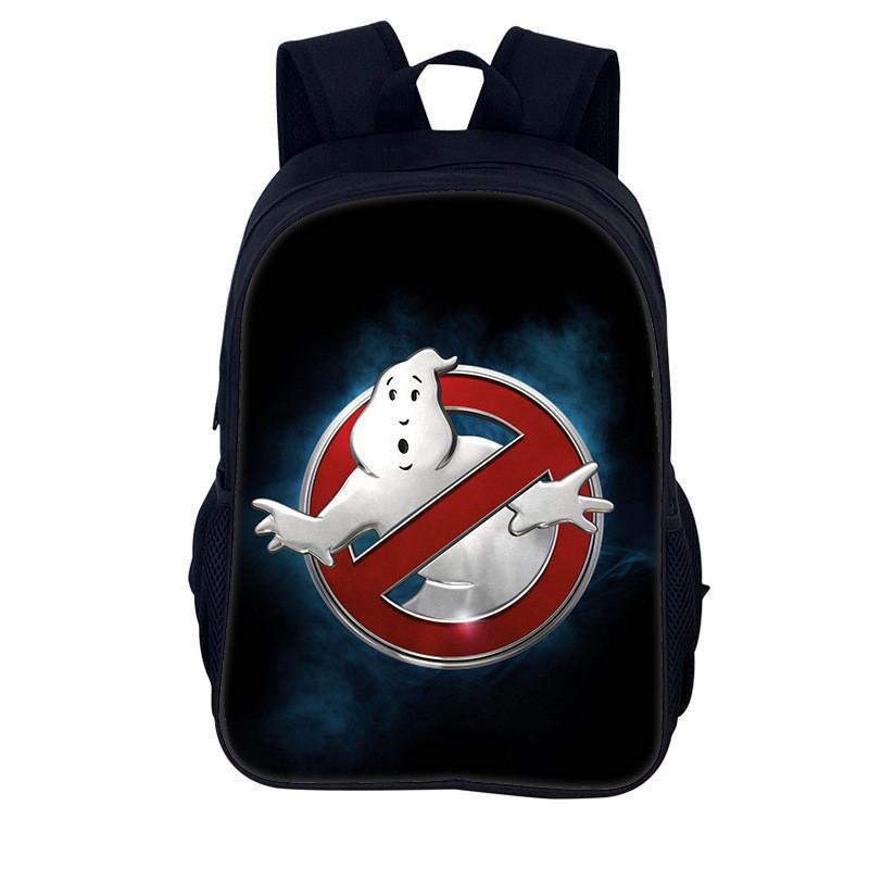 Ghostbusters 3d Print Kids Backpack With Nylon Material For School And Daily Use