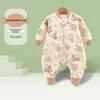 Autumn/Winter Class A Pure Cotton Newborn Sleeping Bag - Thin Anti-Kick Quilt with Split Legs