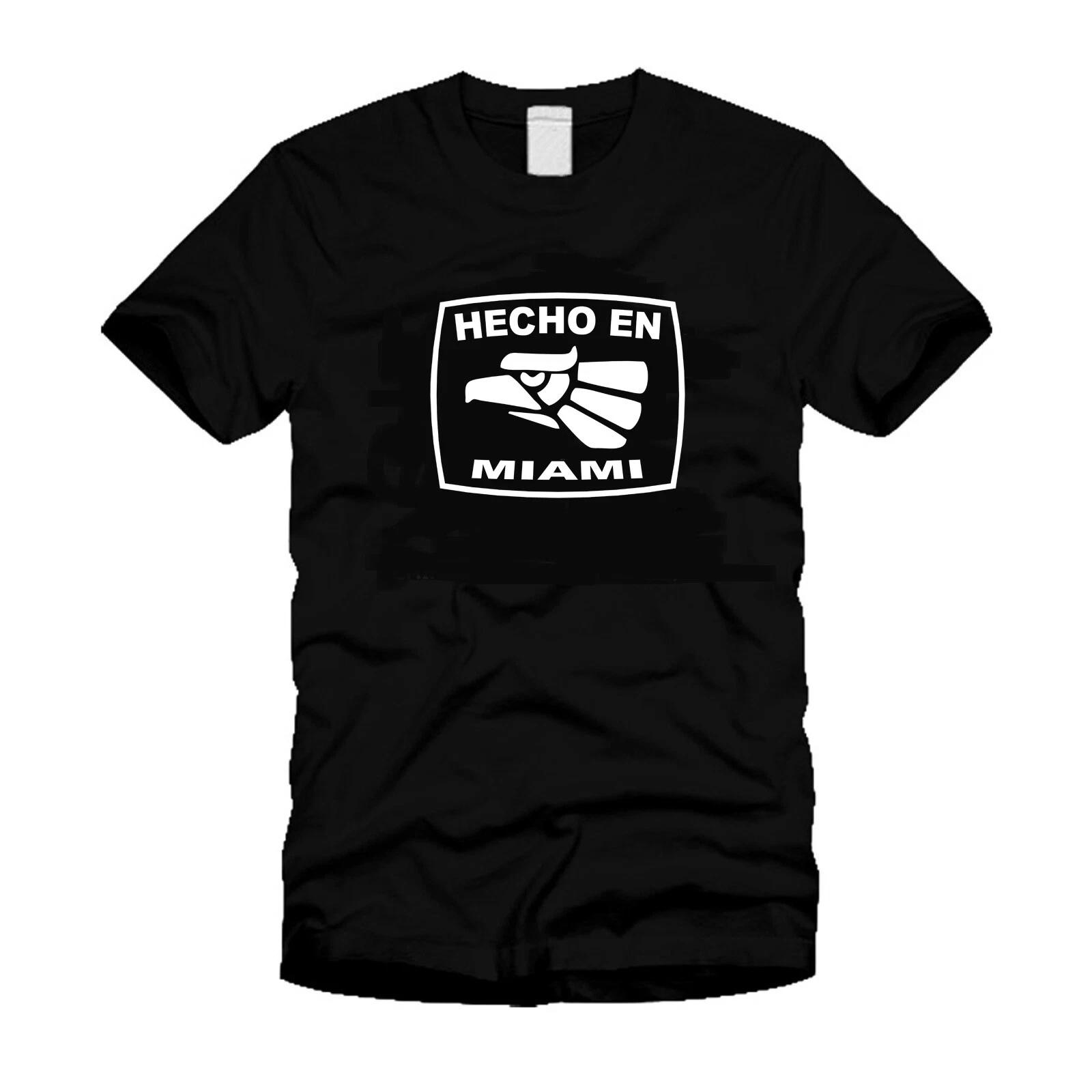 Hecho en Miami- Cool Miami Mexico Mexican Pride Stylish T-Shirt S