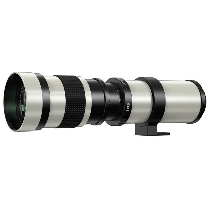 Lightdow Telephoto Lens 420-800mm f/8.3 Manual Zoom + T-Mount Ring for Sony Alpha A9 A7S A7R A7S A7 II A6000 A6300 A6500 A5100 A5000 Manual