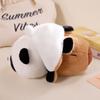 Lovely Panda Capybara Flip Transformation Plush Toy Double-Sided Flip Panda Toy Cartoon Stuffed Doll Toys Children Gifts