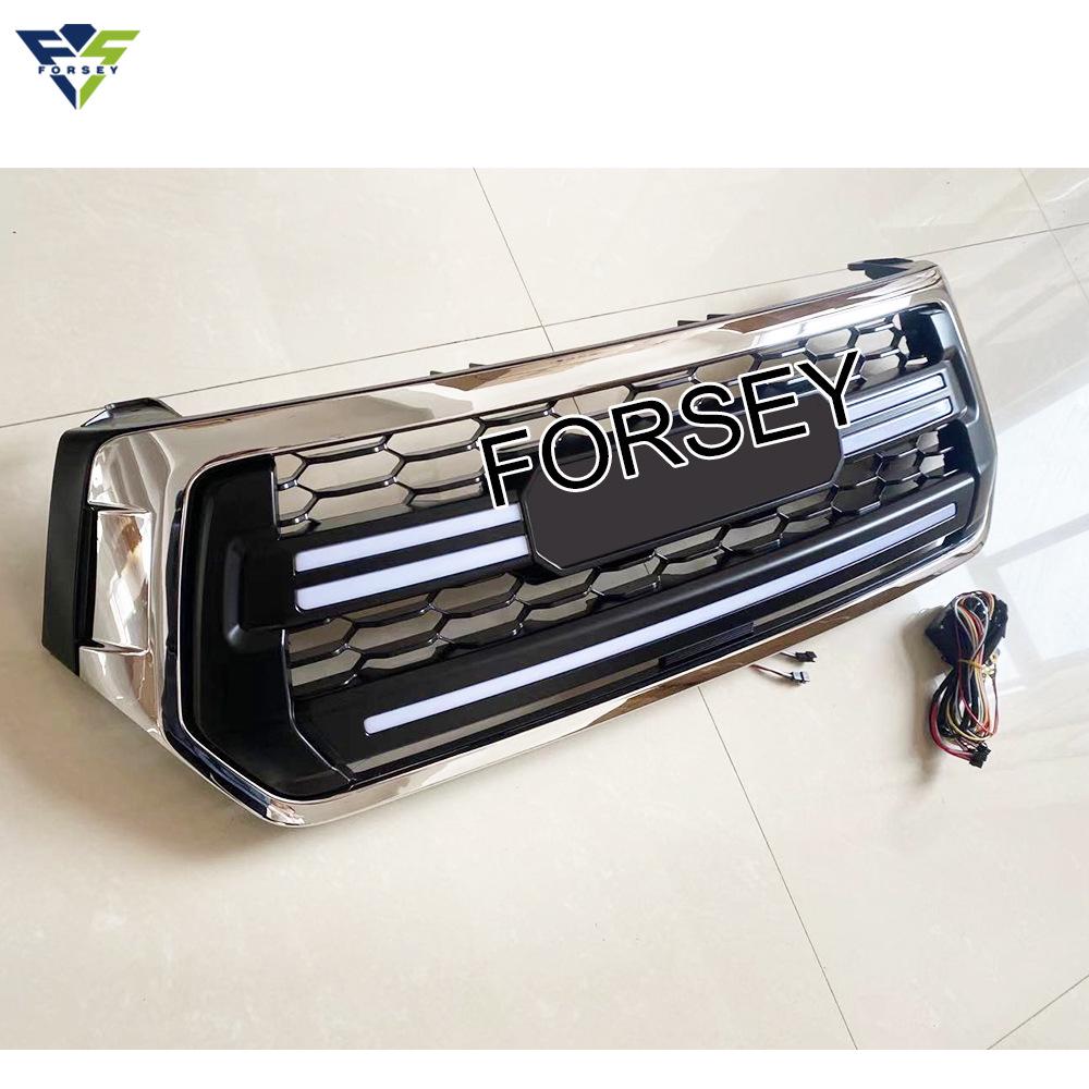 Hilux Revo Rocco 2018+ Front Bumper Grille with Lights