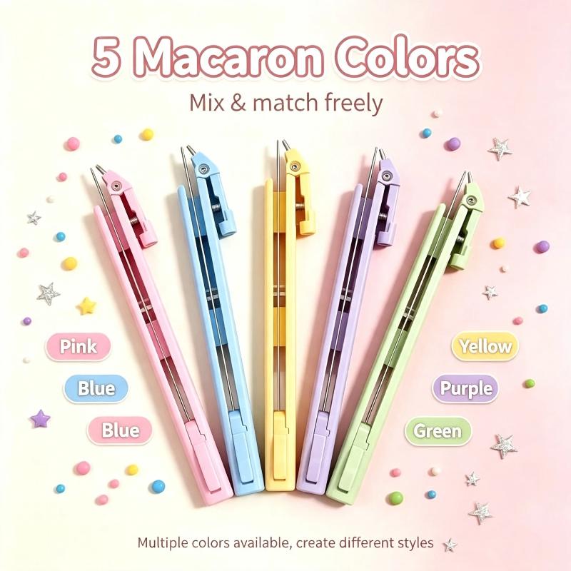 Perler Pen Press Type Long Needle Design High Precision Perler Bead Tool for Fuse Bead Creation Projects