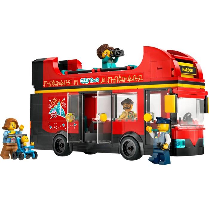 LEGO City Red Double-Decker Bus 60407 (Multicolor)