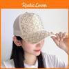 Pattern Letter Baseball Cap Outdoor Breathable Peaked Cap Gift Sun Protection