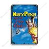 1975 British Comedy Film Monty Python and the Holy Grail Metal Tin Sign Retro Metal Signs Wall Plate Home Bar Club Metal Plaque