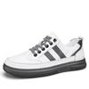 Herre fritidssko Hvite joggesko Flats