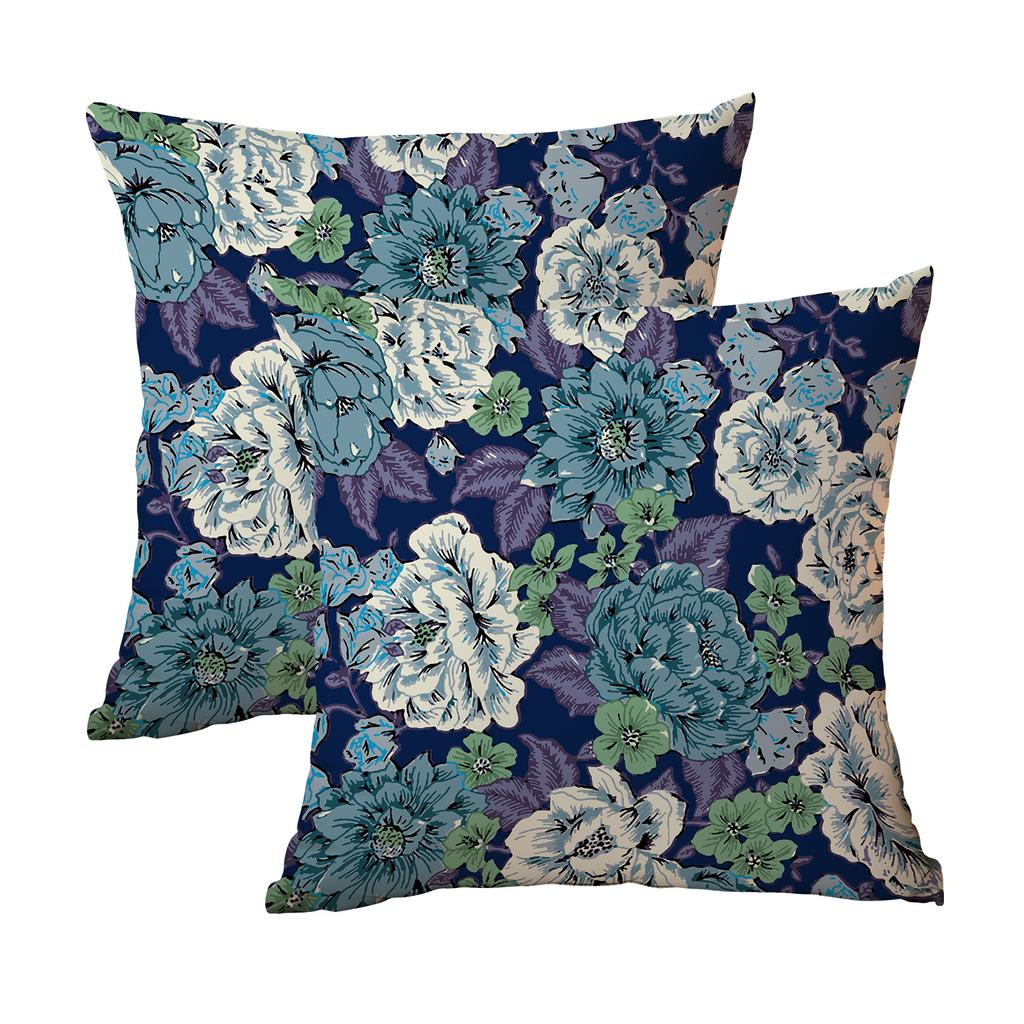New Abstract Retro Oil Painting Style Pillowcase Double-sided Printed Home Sofa Cushion Pillowcase