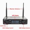 2 Cordless 2 Channel System Handheld Mic Kraoke Speech Supplies Cardioid Microphone Professional Wireless Microphone