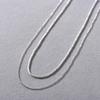 Niche Simple And Versatile Temperament Exquisite Feeling Sparkling Neck Chain Collarbone Chain French Retro Copper Plated Platinum Necklace