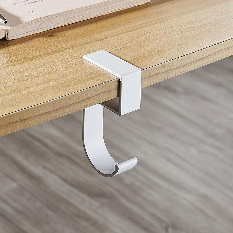 Adjustable Desk Edge Hook Without Punching Office Desktop Edge Hanging Bag Hook Student Backpack Storage Hanging Hook