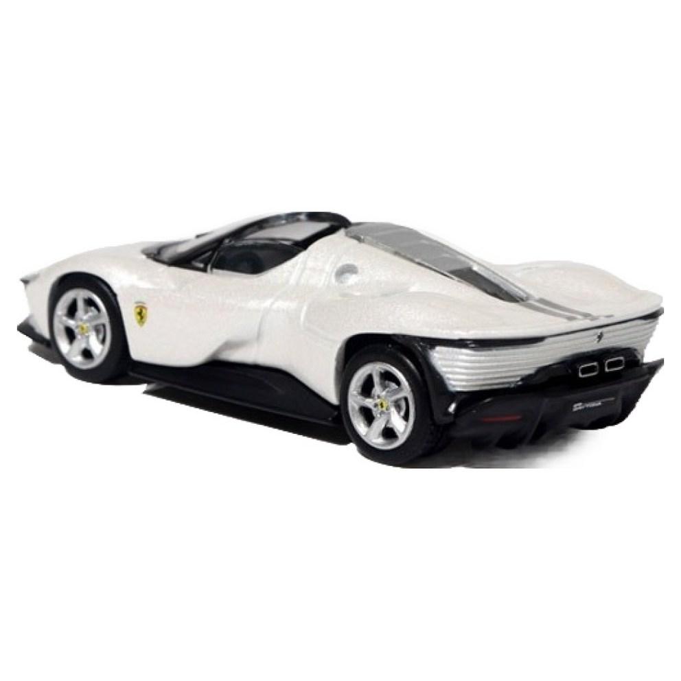Maisto 1:64 Icone di Velocità Ferrari Daytona SP3 Modello in Metallo - Edizione Bianca