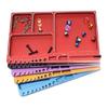 Aluminum Alloy Screw Tray Magnetic Tool Storage Plate Square Maintenance Box