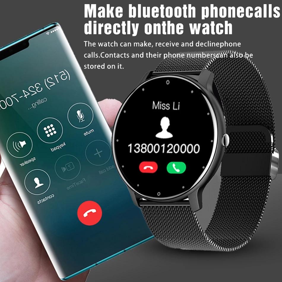 SACOSDING Smart Watch for Men Women Bluetooth Call Heart Rate Fitness Tracker with 1.39 Inch Screen IP67 Waterproof Smartwatch Android