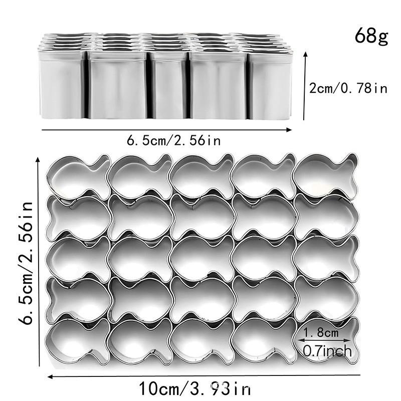 

Даже Мини Форма для печенья в виде рыбок, Маленькая форма для печенья из нержавеющей стали в виде золотой рыбки, Пища в форме рыбок, Маленькие закуски, Форма для выпечки 25 small fish biscuit mold серебряный серый