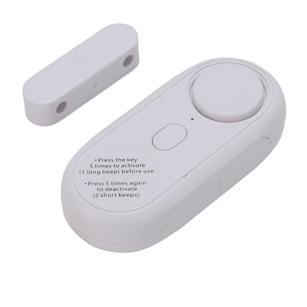 Door Window Alarm Sensor Anti Theft 120dB Loud Glass Break Alarm Window Vibration Alarm for Home Security