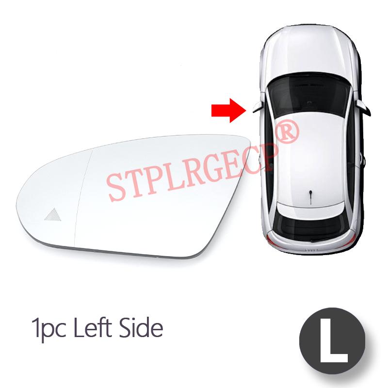 For Mercedes-Benz A CLA W177 V177 C118 X118 -Present Blind Spots Left Right Door Side Wing Mirror Glass Heated Rear View