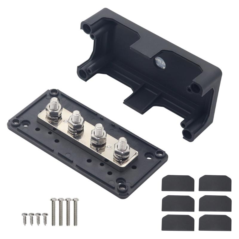 Reliable Power Junction Box 300A DC48V Enhances Wire Organization in Car & Boat