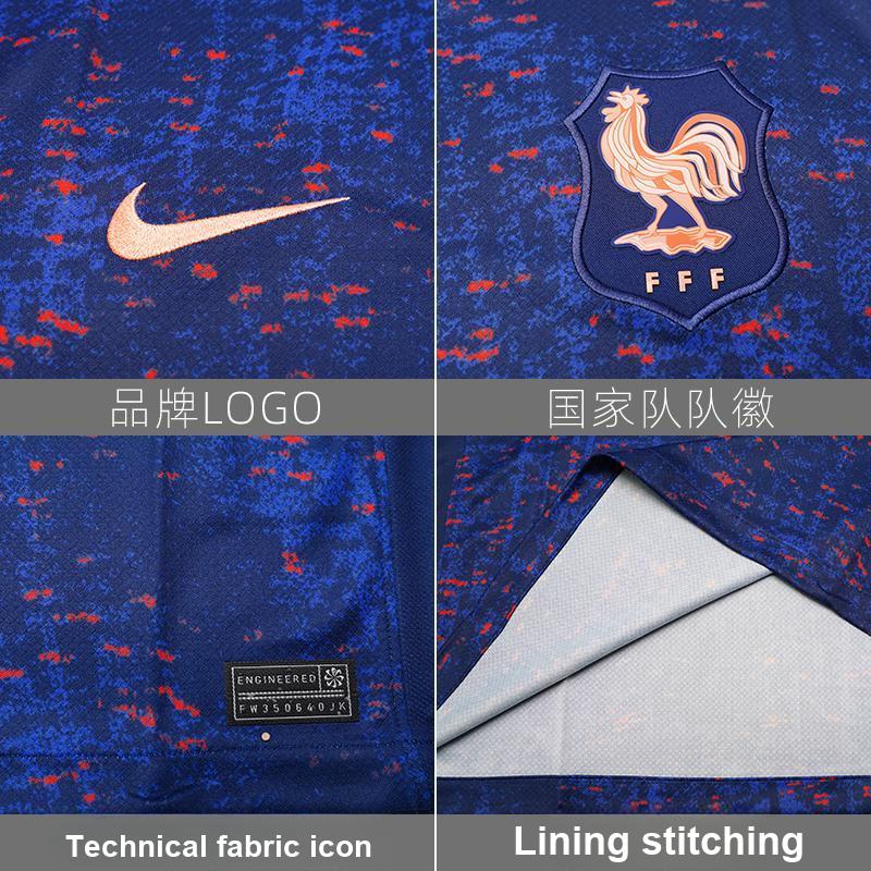Nike FFF 2025 Stadium Home Women's Team Dri-FIT Soccer Jersey Blue FZ9013-492