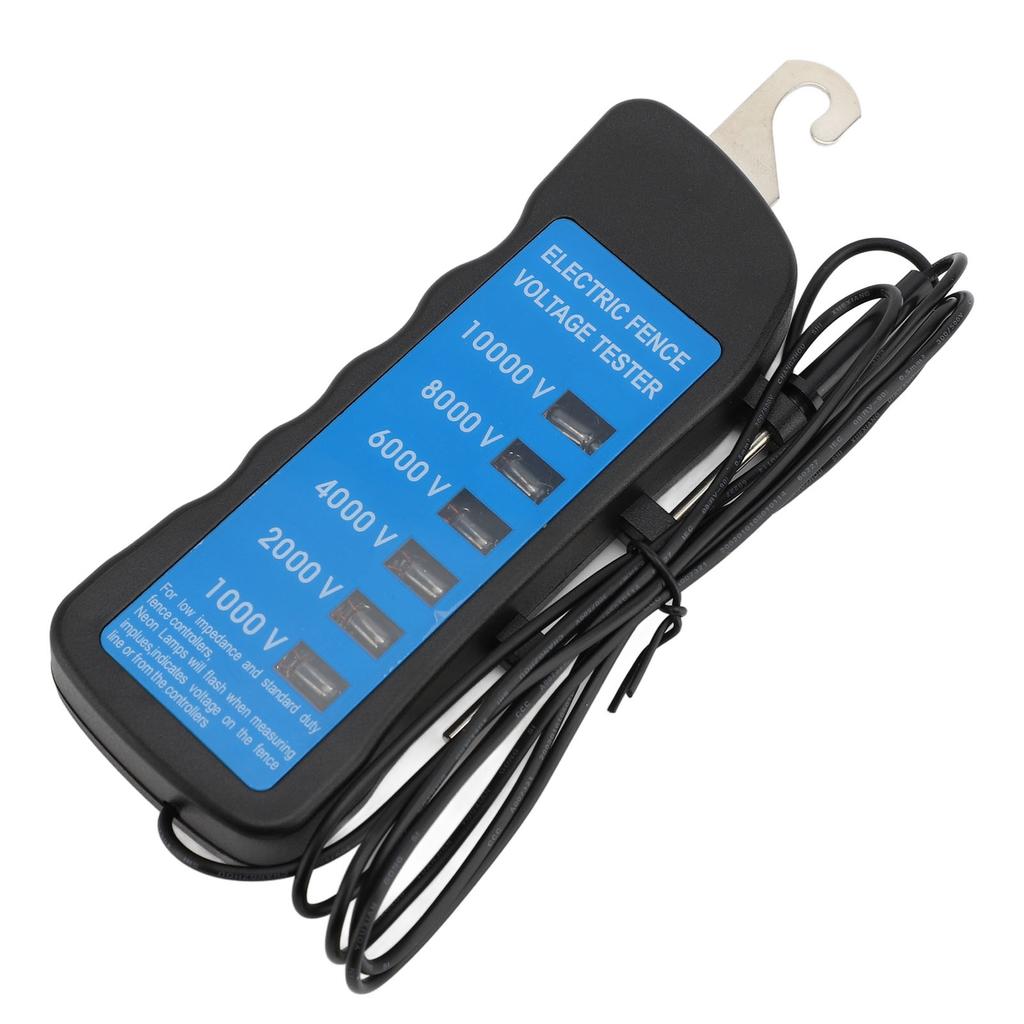 Electric Fence Voltage Tester Fault Finder Digital Handheld Locator Checker Voltmeter Water Proof Livestock Equipment