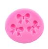 1pcs  Cartoon Bow Tie Silicone Mold For Chocolate Fondant Jelly Candy Cake Decoration Baking Tool Bow-knot Resin Art Moulds